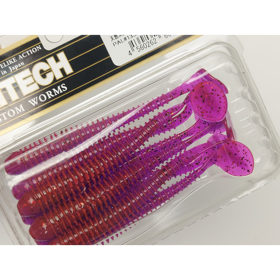 Силікон Keitech Swing Impact 3.5" (8 шт/упак), колір:pal#13 mistic spice, Довжина силікону: 3.5" (8.9 см), Колір силікону: PAL#13 Mistic Spice, фото , изображение 6