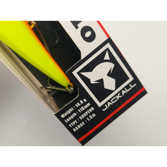 Воблер Jackall Rerange 110SP 14.8g Mat Chart, Размер/Вес: 110мм/14.8г, Цвет воблера: Mat Chart, фото , изображение 5