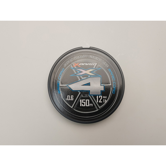 Шнур YGK X-Braid Braid Cord X4 150m #0.6/0.128mm 12lb/5.4kg, Діаметр: #0.6/0.128mm, фото , изображение 5