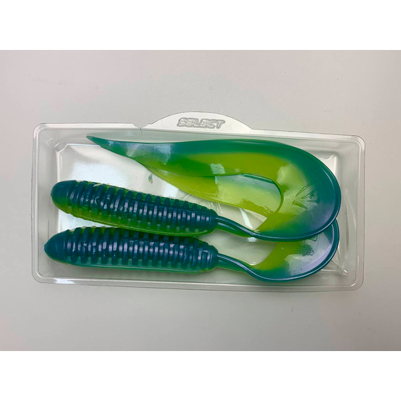 Силікон Select Freek 9" col.245 (2 шт/пак), Длина силикона: 9" (16 см), Расцветка силикона: 245, фото , изображение 5