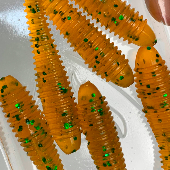 Силікон Select Fatfish 2.4" col.006 (6 шт/упак), Довжина силікону: 2.4" (6.1 см), Колір силікону: 006, фото , изображение 8