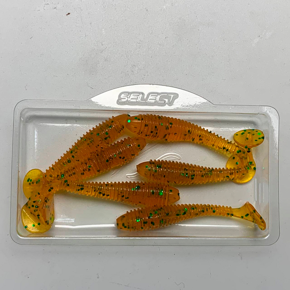 Силікон Select Fatfish 2.4" col.006 (6 шт/упак), Довжина силікону: 2.4" (6.1 см), Колір силікону: 006, фото , изображение 5