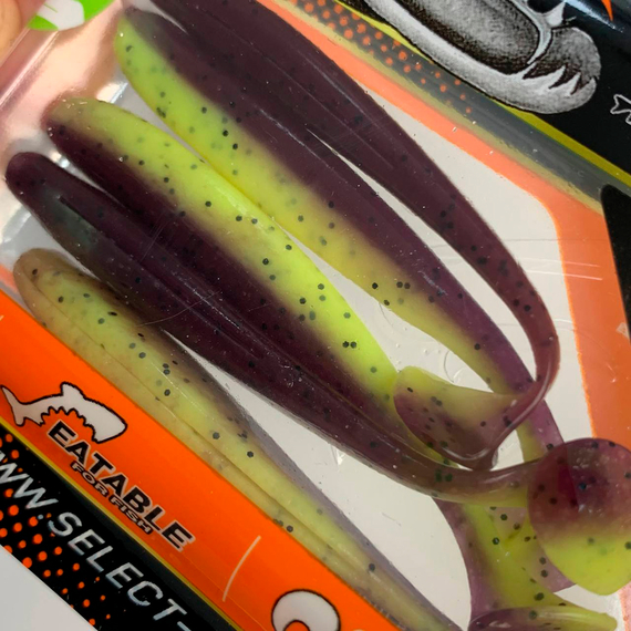 Силікон Select Easy Shad 3" col.201 (5 шт/упак), Довжина силікону: 3" (7.62 см), Колір силікону: 201, фото , изображение 13