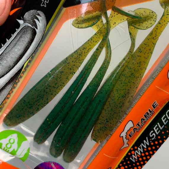 Силікон Select Easy Shad 3" col.087 (5 шт/упак), Довжина силікону: 3" (7.62 см), Колір силікону: 087, фото , изображение 5