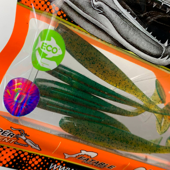 Силікон Select Easy Shad 3" col.087 (5 шт/упак), Довжина силікону: 3" (7.62 см), Колір силікону: 087, фото , изображение 7