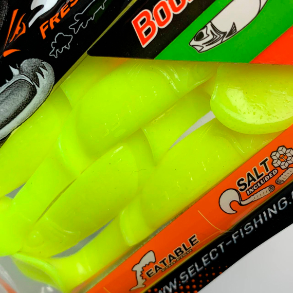 Силикон Select Boozer 3.3" col.045 (4 шт/упак), Длина силикона: 3.3" (8.38 см), Расцветка силикона: 045, фото , изображение 4