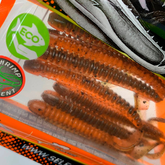 Силикон Select Freek Slim 3" col.217 (7 шт/пак), Длина силикона: 3" (7.62 см), Расцветка силикона: 217, фото , изображение 2