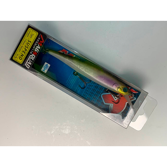 Воблер Jackall MagSquad 115SP 115mm 16.0g Mat Shad, Розмір/Вага: 115мм/16г, Колір воблера: Mat Shad, фото , изображение 4