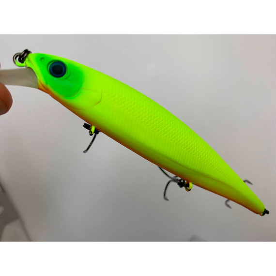 Воблер Jackall MagSquad 115SP 115mm 16.0 Mat Chart, Размер/Вес: 115мм/16г, Цвет воблера: Mat Chart, фото , изображение 4