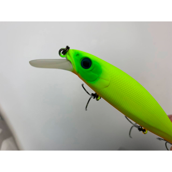 Воблер Jackall MagSquad 115SP 115mm 16.0 Mat Chart, Размер/Вес: 115мм/16г, Цвет воблера: Mat Chart, фото , изображение 5