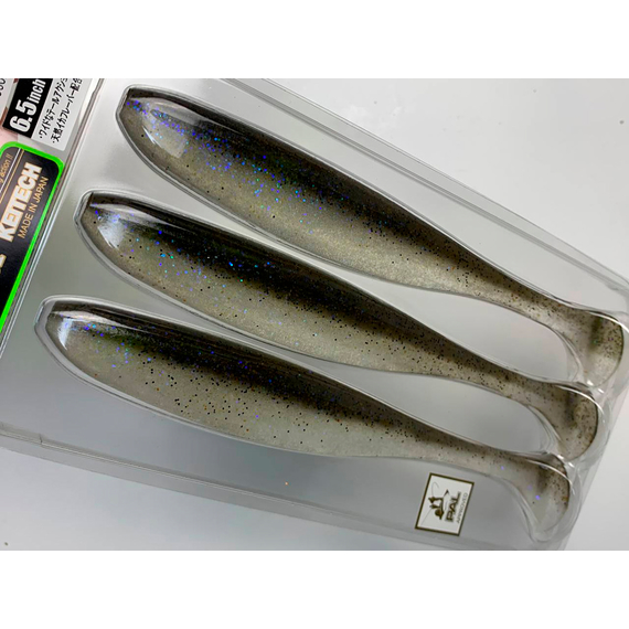 Силикон Keitech Easy Shiner 6.5" (3 шт/уп) ц:440 electric shad, Длина силикона: 6.5" (16.5 см), Расцветка силикона: 440 Electric Shad, фото , изображение 7