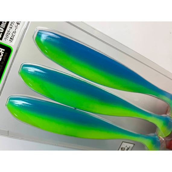 Силикон Keitech Easy Shiner 6.5" (3 шт/упак) ц:pal#03 ice chartreuse, Длина силикона: 6.5" (16.5 см), Расцветка силикона: PAL#03 Ice Chartreuse, фото , изображение 9