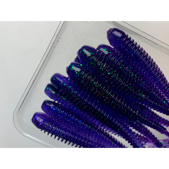 Силікон Keitech Swing Impact 2.5" (10 шт/упак), колір:408 electric june bug, Довжина силікону: 2.5" (6.3 см), Колір силікону: 408 Electric June Bug, фото , изображение 13