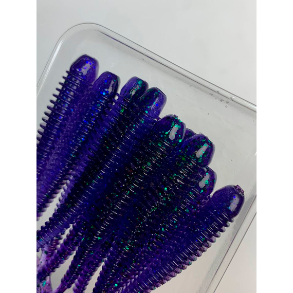 Силікон Keitech Swing Impact 2.5" (10 шт/упак), колір:408 electric june bug, Довжина силікону: 2.5" (6.3 см), Колір силікону: 408 Electric June Bug, фото , изображение 15