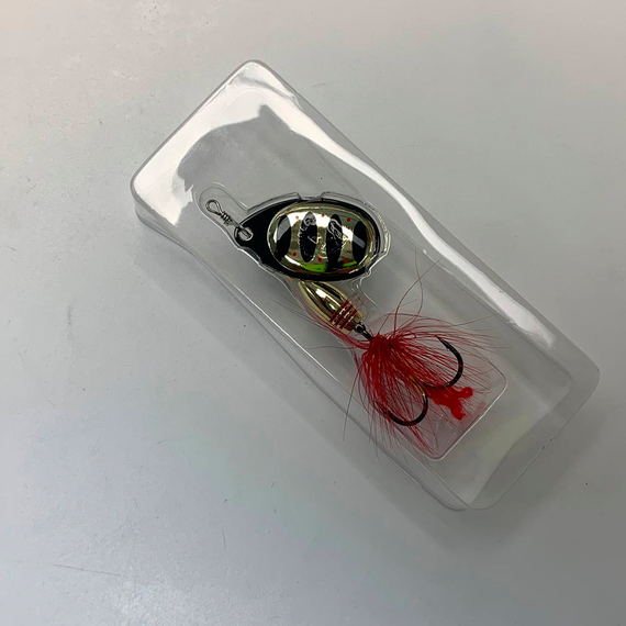 Блешня Savage Gear Rotex Spinner #4 11.0g 03-Gold, Вага блешні: 11g, Колір блешні: Gold, фото , изображение 5