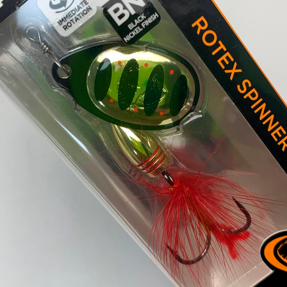 Блешня Savage Gear Rotex Spinner #4 11.0g 03-Gold, Вага блешні: 11g, Колір блешні: Gold, фото , изображение 3