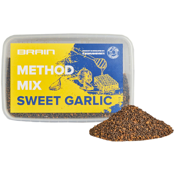 Метод Мікс Brain Sweet Garlic (мед+часник) 400g, Смак: Часник, Мед, фото 