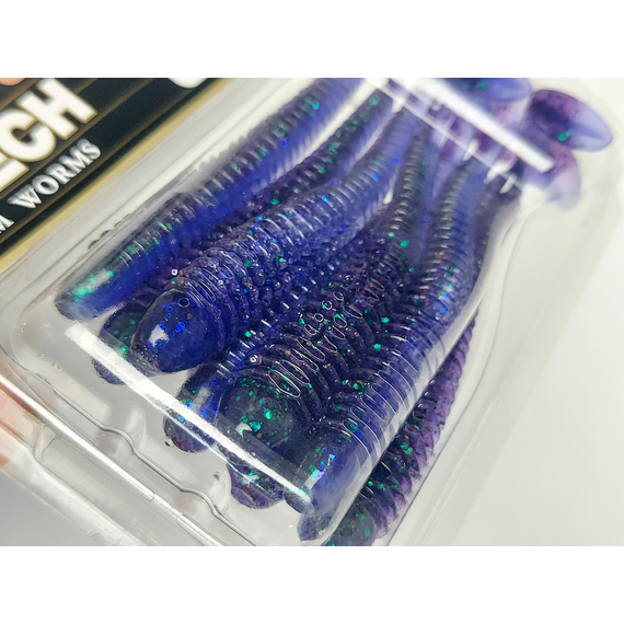 Силикон Keitech Swing Impact 3.5" (8 шт/упак) ц:408 electric june bug, Длина силикона: 3.5" (8.9 см), Расцветка силикона: 408 Electric June Bug, фото , изображение 14
