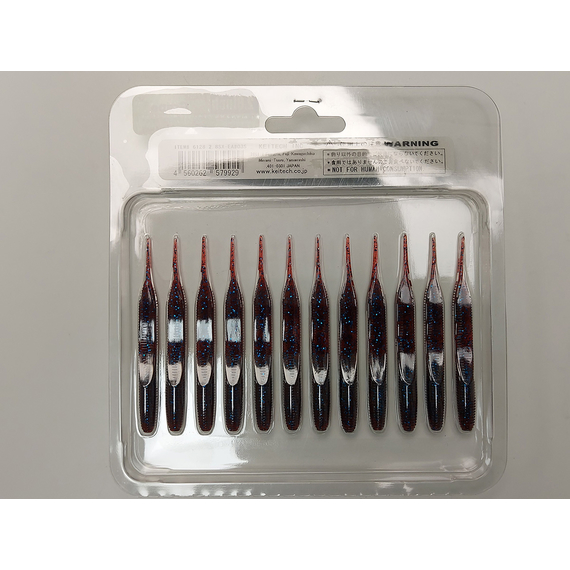 Силікон Keitech Sexy Impact 2.8" 12, колір:ea#03 grape, Довжина силікону: 2.8" (7.1 см), Колір силікону: EA#03 Grape, фото , изображение 6