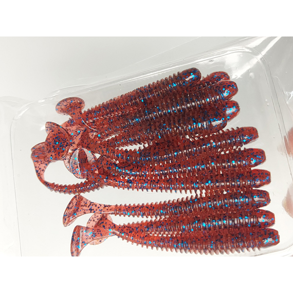 Силікон Keitech Swing Impact 2" (12 шт/упак), колір:ea#03 grape, Довжина силікону: 2" (5.1 см), Колір силікону: EA#03 Grape, фото , изображение 11