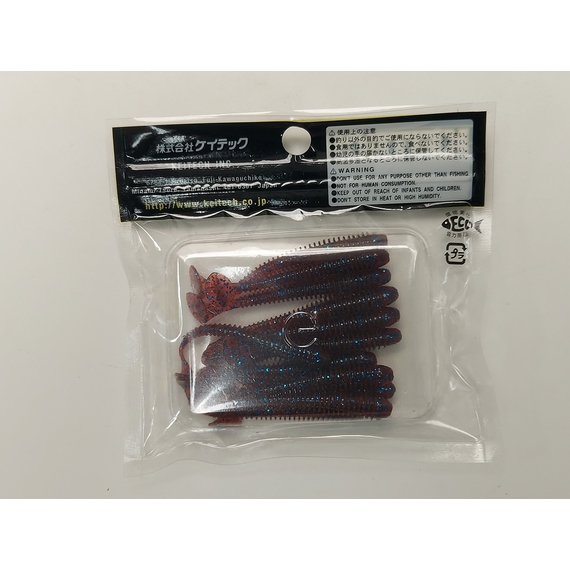 Силікон Keitech Swing Impact 2" (12 шт/упак), колір:ea#03 grape, Довжина силікону: 2" (5.1 см), Колір силікону: EA#03 Grape, фото , изображение 12