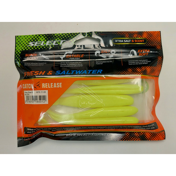 Силікон Select Easy Shad 5" col.045 (5 шт/упак), Довжина силікону: 5" (12.7 см), Колір силікону: 045, фото , изображение 10