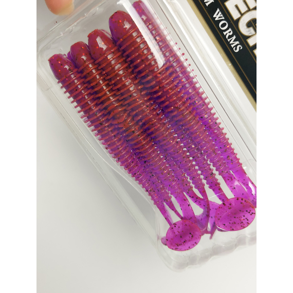 Силікон Keitech Swing Impact 3.5" (8 шт/упак), колір:pal#13 mistic spice, Довжина силікону: 3.5" (8.9 см), Колір силікону: PAL#13 Mistic Spice, фото , изображение 9
