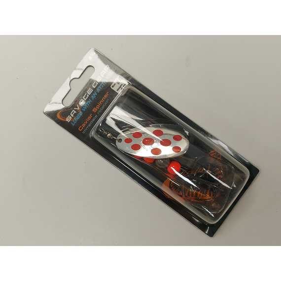 Блешня Savage Gear Caviar Spinner #4 18.0 g 02-Copper, Вага блешні: 18g, Колір блешні: Copper, фото , изображение 2
