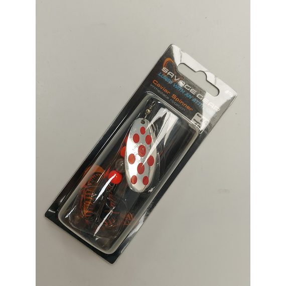 Блешня Savage Gear Caviar Spinner #4 18.0 g 02-Copper, Вага блешні: 18g, Колір блешні: Copper, фото , изображение 6