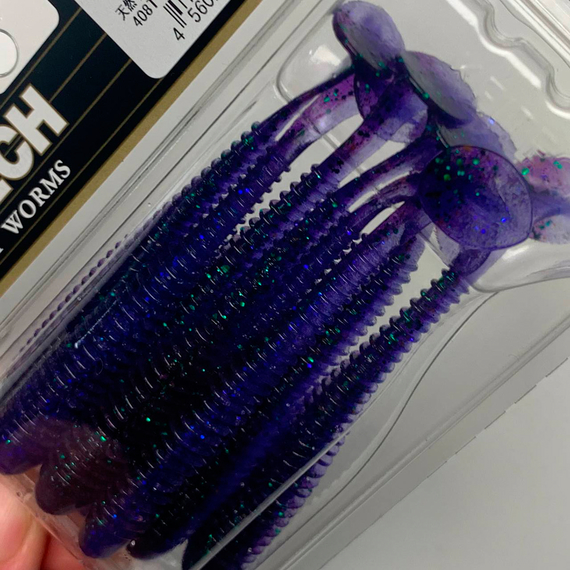 Силикон Keitech Swing Impact 3.5" (8 шт/упак) ц:408 electric june bug, Длина силикона: 3.5" (8.9 см), Расцветка силикона: 408 Electric June Bug, фото , изображение 9