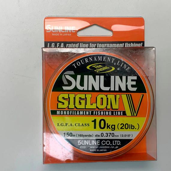 Жилка Sunline Siglon V 150м #5/0.37мм 10кг, Діаметр: 0.37, Розмотування: 150m, фото , изображение 2