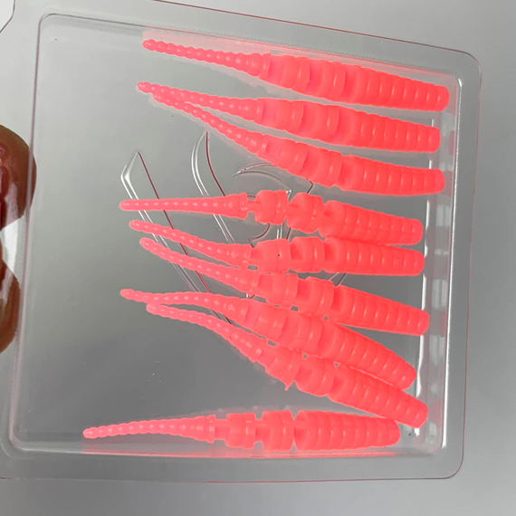 Силикон Select Javik 1.8" col.PA44 (9 шт/упак), Длина силикона: 1.8" (4.57 см), Расцветка силикона: PA44, фото , изображение 13