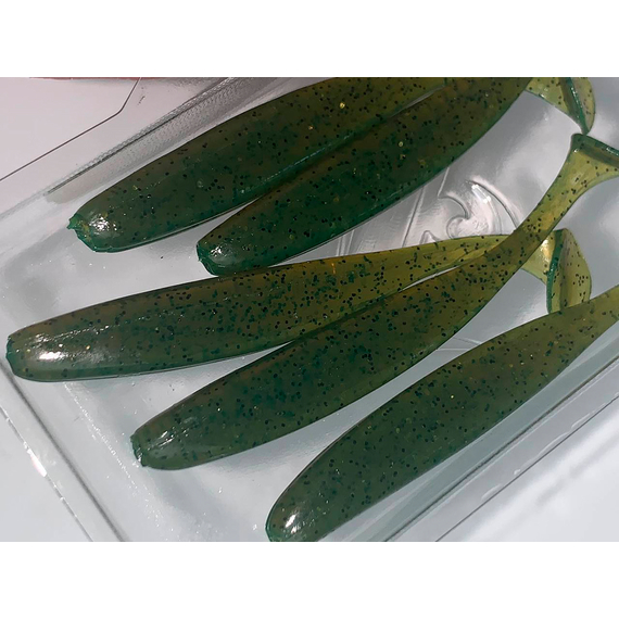 Силікон Select Easy Shad 3" col.087 (5 шт/упак), Довжина силікону: 3" (7.62 см), Колір силікону: 087, фото , изображение 9