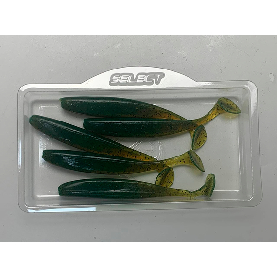 Силікон Select Easy Shad 3" col.087 (5 шт/упак), Довжина силікону: 3" (7.62 см), Колір силікону: 087, фото , изображение 4