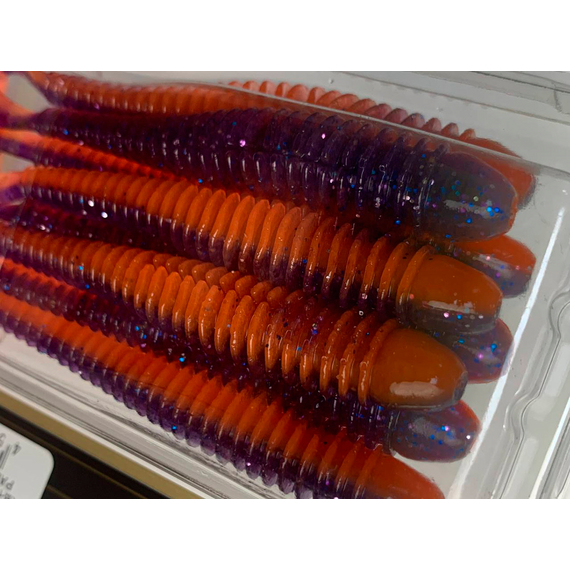Силікон Keitech Swing Impact 4" (8 шт/упак), колір:pal#09 violet fire, Довжина силікону: 4" (10.2 см), Колір силікону: PAL#09 Violet Fire, фото , изображение 13
