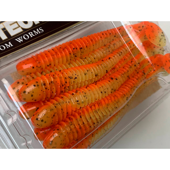 Силікон Keitech Swing Impact 4" (8 шт/упак), колір:pal#08 spicy mustard, Довжина силікону: 4" (10.2 см), Колір силікону: PAL#08 Spicy Mustad, фото , изображение 3