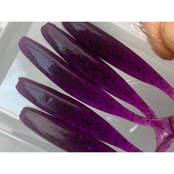 Силікон Select Easy Shad 3" col.888 (5 шт/упак), Довжина силікону: 3" (7.62 см), Колір силікону: 888, фото , изображение 9