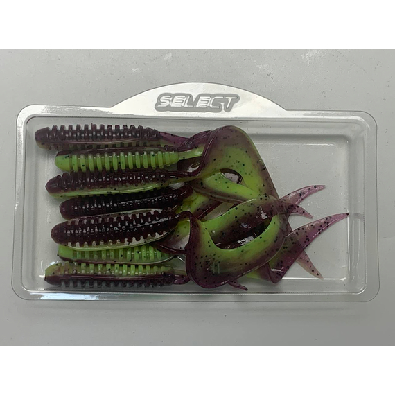 Силікон Select Freek 3.3" col.201 (7 шт/упак), Довжина силікону: 3.3" (8.38 см), Колір силікону: 201, фото , изображение 7