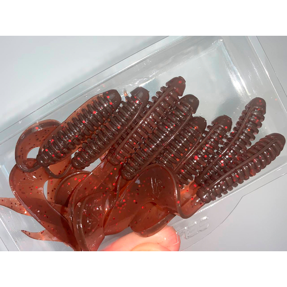 Силикон Select Freek 3.3" col.103 (7 шт/упак), Длина силикона: 3.3" (8.38 см), Расцветка силикона: 103, фото , изображение 10