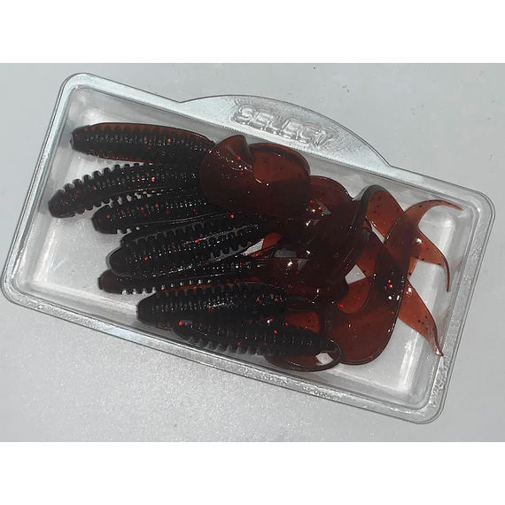 Силикон Select Freek 3.3" col.103 (7 шт/упак), Длина силикона: 3.3" (8.38 см), Расцветка силикона: 103, фото , изображение 12