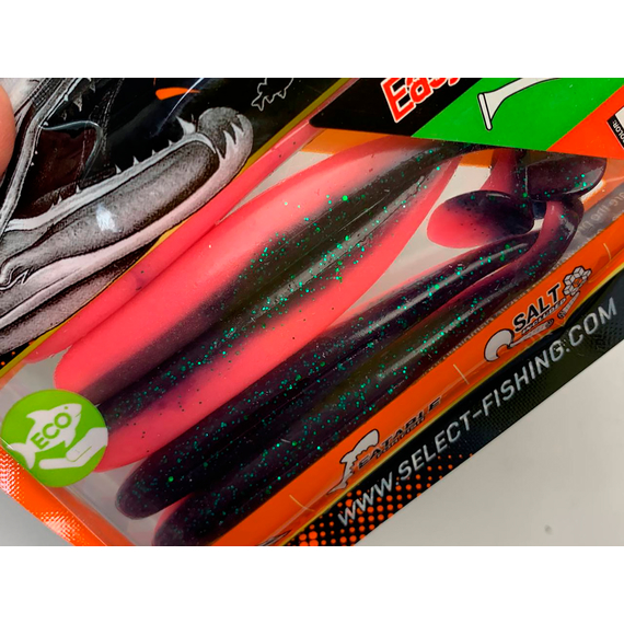 Силикон Select Easy Shad 3.5" col.205 (5 шт/упак), Длина силикона: 3.5" (8.89 см), Расцветка силикона: 205, фото , изображение 7