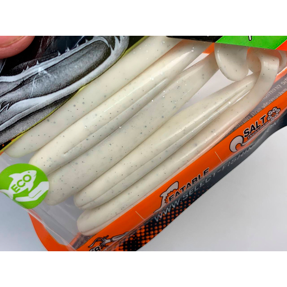 Силікон Select Easy Shad 3.5" #557 — їстівний віброхвіст для судака, щуки та великого окуня (5 шт/упак), Довжина силікону: 3.5" (8.89 см), Колір силікону: 557, фото , изображение 15