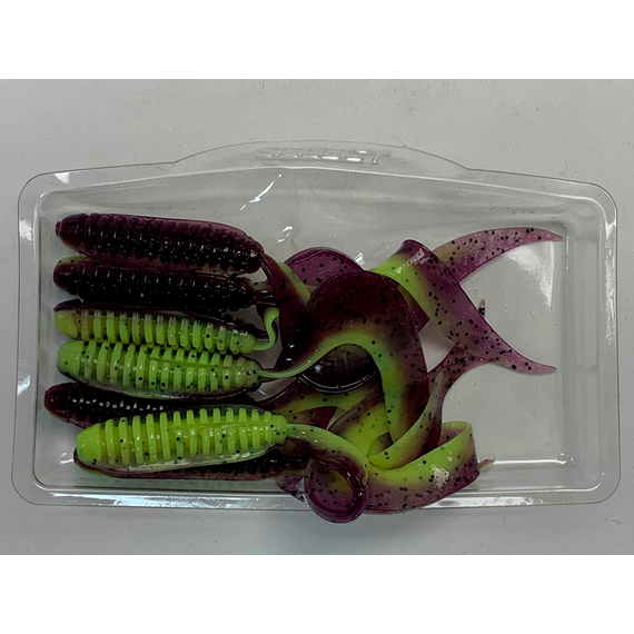 Силікон Select Freek 3.3" col.201 (7 шт/упак), Довжина силікону: 3.3" (8.38 см), Колір силікону: 201, фото , изображение 9