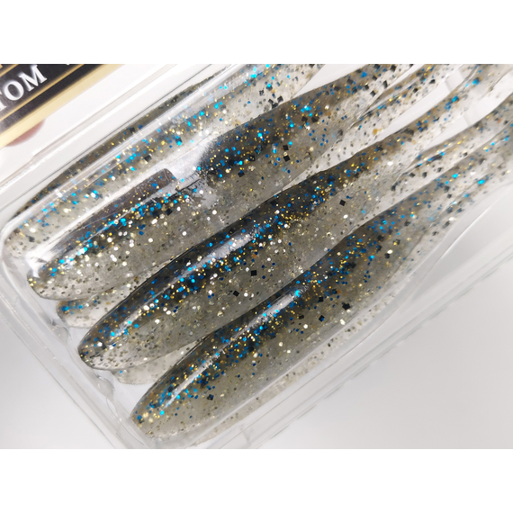 Силикон Keitech Easy Shiner 3.5" ц:418 bluegill flash, Длина силикона: 3.5" (8.9 см), Расцветка силикона: 418 Bluegill Flash, фото , изображение 12
