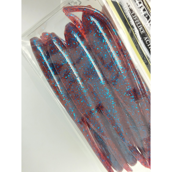 Силикон Keitech Shad Impact 4" (8 шт/упак) ц:ea#03 grape, Длина силикона: 4" (10.2 см), Расцветка силикона: EA#03 Grape, фото , изображение 10