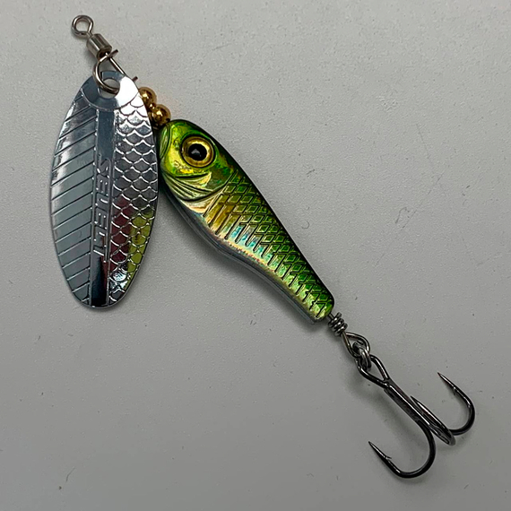 Блешня Select Heli-X №4 14.0g #09, Вага блешні: 14г, Колір блешні: 09, фото , изображение 6