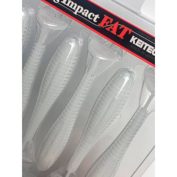 Силикон Keitech Swing Impact FAT 4.3" (6 шт/упак) цвет: 422 sight flash, Длина силикона: 4.3" (10.9 см), Расцветка силикона: 422 Sight Flash, фото , изображение 12