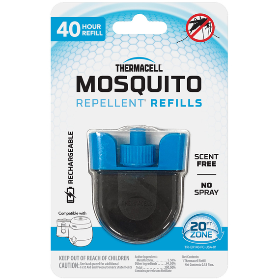 Картридж Thermacell ER-140 Rechargable Zone Mosquito Protection Refill 40 годин, фото 