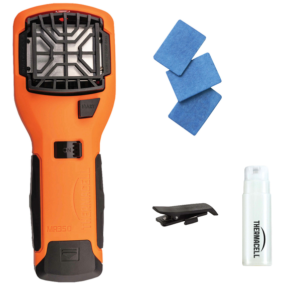 Пристрій від комарів Thermacell MR-350 (помаранчевий). Фумігатор від мошок та комарів Термасел, Колір: помаранчевий, фото , изображение 2