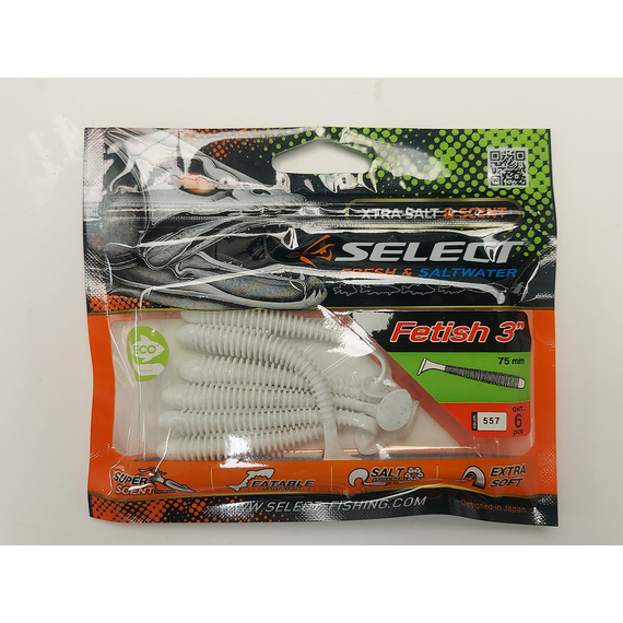 Силикон Select Fetish 3" col.557 (6 шт/упак), Длина силикона: 3" (7.62 см), Расцветка силикона: 557, фото , изображение 6